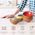 KUYUCU Small Pinch Bowls – 2.5 OZ Terracotta Sauce Cups with 2 Wooden Spoons – Prep Bowls, Dipping Bowls, Soy Sauce Dish, Dessert Bowls - Set of 6...
