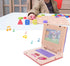 RiToEasysports Kids Learning Laptop, Plastic High Simulation Educational Toddler Learning Computer Toy with Mouse ( Retractable Mouse) Electronic ...
