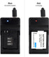 DMW-BCM13 USB Charger for Panasonic DMC-TZ55, DMC-TZ60, DMC-TZ61, Lumix DMC-FT5, DMC-TS5, DMC-TZ70, DMC-ZS40, DMC-ZS50 Camera and More...