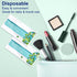 EZGO 100pcs Deep Cleaning Teeth Wipes Finger Brush Teeth Wipes Oral Brush Ups Latex Free Mint Flavor...