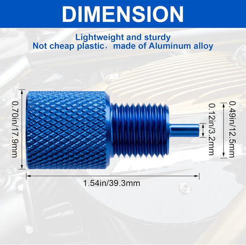 PAGOW 1 Pack Proportioning Valve Bleeder Tool, PV2 PV4 Disc/Drum Brake Proportioning Valve Bleeder Tool, for 172-1353 172-1371 with GMs Street Rod...