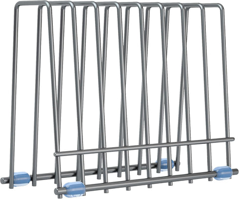 IDEATECH Reusable Silicone Bags Rack, Drying Rack for Storage Bags, Stainless Stand for Reusable Freezer Bags, File Organizer Desktop Storage Book...