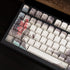 PBT Keycaps - Side Printed Keycap Set, Dye Sublimation Shine Through Custom Keycaps, Cherry Profile 135 Keys Landscape Painting Style Phantom Keyb...