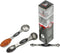 1/8, 1/4, 1/2 tsp, 1 tsp, 1/2, 1 Tbls, 18/10 (304) Stainless Steel/Black...