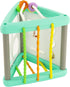 Infantino Activity Triangle & Shape Sorter with 4 Shapes, Bendy Bars, Maze Tracks & Spinning Gears for Infants & Toddlers 6M+...