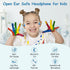 iDIGMALL Bluetooth 5.4 Kid Headphones, Open Ear Headphone w/Noise-Cancelling Mic for Children, 13g Ultra-Light Wireless Headset, Comfort-Fit for P...