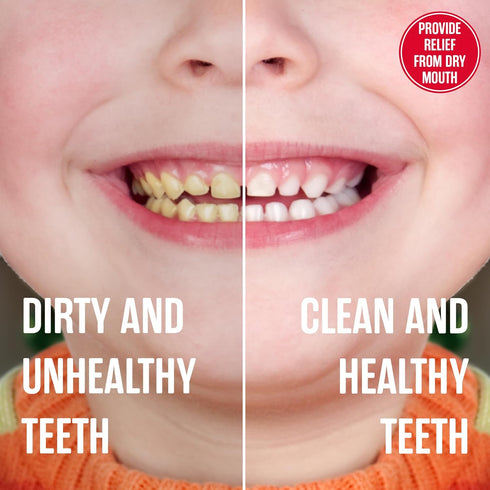 Sprinjene Kids Toothpaste Strawberry Toothpaste for Kids Patented Natural SLS Free Fluoride Free Toothpaste Kids Toothpaste No Fluoride Pack of 2 ...
