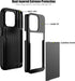 Nvollnoe for iPhone 14 Pro Case with Card Holder Heavy Duty Protective Dual Layer Shockproof Hidden Card Slot Slim Wallet Case for iPhone 14 Pro f...