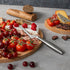 BOSKA Stainless Steel Cheese 3 Knife Set - Copenhagen For All Types of Cheese - Multi-Functional Cheese Slicer - Handheld Slicer - Silver Non-Stic...