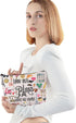 Paris Themed Makeup Bag Paris Trip Gifts Paris Travel Bag Paris Toiletry Bag Paris Zipper Pouch Paris Makeup Pouch (look out paris)...