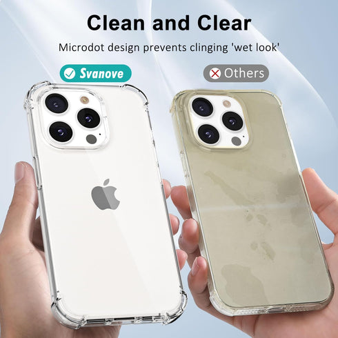 for iPhone 14 Pro Max Case Clear, Transparent Jelly Protective Silicone Phone Case with Design for Women Girly Cute Simple, Thin Slim Fit Soft Fle...