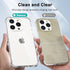 for iPhone 14 Pro Max Case Clear, Transparent Jelly Protective Silicone Phone Case with Design for Women Girly Cute Simple, Thin Slim Fit Soft Fle...