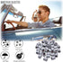 30PCS TPMS Tire Valve Stem Caps, Plastic Wheel Tire Valve Stem, with O-Ring Rubber Seal, Universal Tire Valve Stem Covers for Cars, SUV, Trucks, B...
