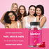 Hair Skin & Nails Gummies | Biotin with Collagen & Keratin | 5000mcg Biotin Beauty Complex | Vitamin Supplement | Berry | 120 Count for Women & Me...