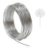 Tenn Well 12 Gauge Aluminum Wire, 100 Feet 2mm Bendable Metal Craft Wire for Sculpting, Armature, Jewelry Making, Floral Making, Doll Making, Mode...