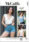 McCall's Misses' Knit Faux Corset Bodysuit and Top Sewing Pattern Kit by Brandi Joan, Design Code M8407, Sizes 8-10-12-14-16...