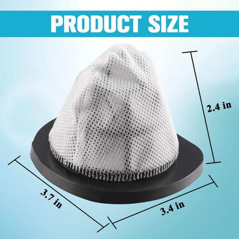 Improvedhand Replacement Filter for Bissell 3-in-1 Stick Vacuum 38B1, Compare to Part # 203-7423, 2037423, 6* Vacuum Filter Replacement & 1* Clean...