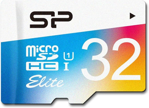 Silicon Power 32GB Up to 85MB/S Microsdhc UHS-1 Class10, Elite Flash Memory Card with Adaptor (SP032GBSTHBU1V20AE)...