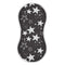 Muslin Baby Burp Cloths, Star Black and White Muslin Baby Bibs Rags Comfy Soft Absorbent in for Newborn Boys and Girls 1 Piece 22 x 11 Inch...