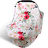 Rquite All-in-1 Car Seat Cover Baby, Carseat Covers for Girl Boy, Stretchy Soft Infant Car Seat Cover, Multi-use Baby Carrier Cover, Car Seat Cano...