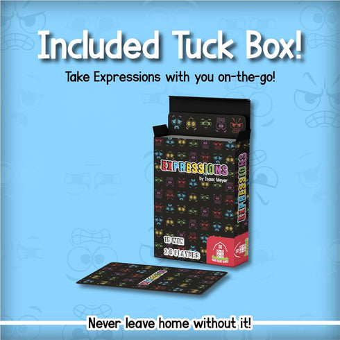 Expressions Card Game - Cooperative Fun Interactive Family Game, 2-5 Players, 15 Minute Playtime...