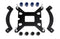 Noctua NM-i17xx-MP83 chromax.Black, Mounting Kit for Noctua CPU Coolers on Intel LGA1851 and LGA1700 Platform (Black)...