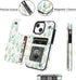 uCOLOR Compatible with iPhone 13/ iPhone14 6.1 Inch Wallet Case with Card Holder Folio Flip PU Leather Kickstand Card Slots Case Double Magnetic C...