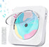 CD Player Portable with Bluetooth 5.1 Transmitter and Reciever Desktop CD Player with HiFi Sound Speakers,Remote Control,Dust Cover,LED Display,Bo...