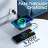 HUOTO Magnetic Power Bank,10000mAh Wireless Portable Charger USB C Cords Battery Pack Fast Charging for Phones, 22.5W PD Fast Charging Battery Pac...