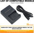 MH-24 Cameras Battery Charger for Nikon EN-EL14 EN-EL14A Battery for Nikon D3100 D3200 D3300 D3400 D3500 D5100 D5200 D5300 D5500 D5600 P7000 P7100...