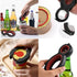 Can Opener for Seniors with Arthritis Helping Hand Jar Opener for Weak Hands Easy Opener with Silicone Jar Opener Gripper Adjustable Multiple Open...
