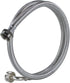 Certified Appliance Accessories Washing Machine Hose with 90 Degree Elbow, Hot or Cold Water Supply Line, 6 Feet, PVC Core with Premium Braided St...