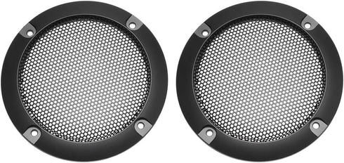 uxcell Speaker Grill Cover 2 Inch Mesh Decorative Circle Subwoofer Guard Protector Black 2pcs...
