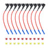 Recoil FT3-10 10 Pack 12V Car Add-a-Circuit Fuse Tap Adapter ACN Blade Low Profile Mini Fuse with 10pcs 10A and 20A Fuses...