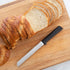Rada Cutlery 6" Bread Knife (W236), Stainless Steel Hollow Ground Serrated Blade, Made in USA, Black Handle...