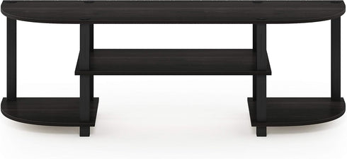 Furinno Turn-S-Tube Wide TV Entertainment Center, Espresso/Black...
