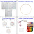 Bonroy Beginners Embroidery Stitch Practice kit, 3 Sets Embroidery Kit to Learn 30 Different Stitches for Craft Lover Hand Stitch with Embroidery ...