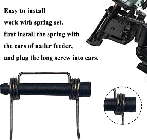 10 Pcs 877761 Nailer Feeder Rod for Coil Roofing Nailer, Fit NV45AA, NV45AB, NV45AB2, NV45AB2S, NV45AE Coil Nailers...