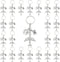 PHAETON 20PCS Earth Airplane Keychains Pilot Aviator Key Chains Journey Aircraft Airplane Pendant Travel Keyring Friendship Jewelry Diy Handmade F...