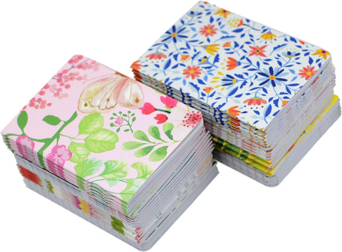 YYaaloa 48pcs Mini Notepads Pocket Notebooks, Happy Journal Small Notebooks Bulk for Party Favors School Office Home Coworkers Travel Gift Present...