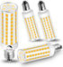 E11 LED Bulb Dimmable,JDE11 75W Halogen Bulbs Equivalent,T4 Mini Candelabra LED Bulb Dimmable 7.5W 800LM,Warm White 3000K,120V 75W 100W JDE11 LED ...
