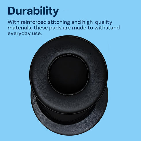 Ear Pads Replacement for Skullcandy Hesh, Hesh 2, Hesh 2 Bluetooth Wireless Over-Ear Headphones by MMOBIEL - Memory Foam and Protein PU Ear Pad Cu...