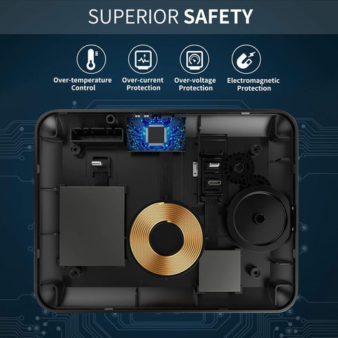 Wireless Charger 4 in 1, Detachable Wireless Portable Charger for AirPods/iWatch, Qi Wireless Charger for iPhone/Samsung Galaxy/Other Qi Phones......