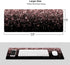 Rose Gold Glitter Black Gaming Mouse Pad Large XL Long Extended Pads Big Mousepad Keyboard Mouse Mat Desk Pad Home Office Decor Accessories for Co...