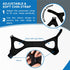 Chin Strap for Sleeping by AVEELA | CPAP Chin Strap in 3 Sizes, Anti Snoring Devices for Men and Women | Double Airflow Jaw Strap, Stop Snoring So...