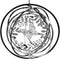 Butterfly Wind Spinner Outdoor, 7.0 Inch 3D Metal Garden Yard Spinner Hanging, Silver Kinetic Wind Spinner Sculpture for Window Indoor Decoration ...