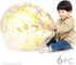 36 Inch Jumbo Confetti Balloons, Giant Latex Balloon with Gold Confetti (Premium Helium Quality) Pkg/6 Latex glitter balloons for Party/Birthdays/...