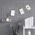 GBYAN Wall Grid Panel Accessories Wire Grid Baskets Shelf Organizer for Wire Board, White...