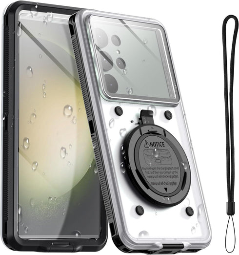 AICase Waterproof Phone Case,Universal Self-Check Function Underwater Pouch Dry Bag Beach Travel Essentials Tech Gadgets for iPhone 15 14 13 11 12...