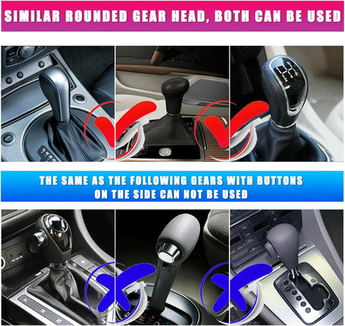 3 PCS Car Gear Shift Knob Cover & Handbrake Cover & Steering Wheel Cover, Anti-Slip Breathable Comfortable Handbrake Gear Shift and Steering Wheel...